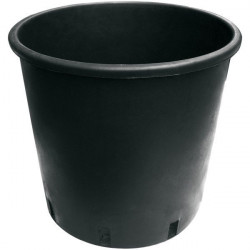Pot rond noir 7L 18.5x22x22cm - Pasquini E Bini