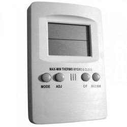 Mini Termo-Higrómetro para medir la temperatura y la humedad