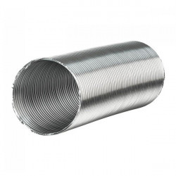 Gaine aluminium semi-rigide - 315mm x 3 mètres ventilation 