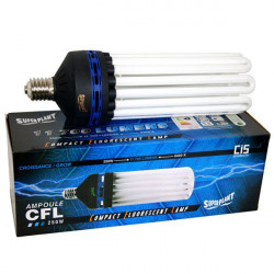 Ampoule CFL 8U 250w - 6400°K - Croissance - E40 - Superplant