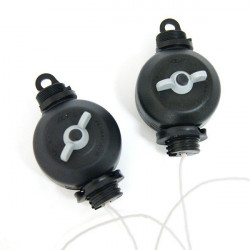 Easy Roller - 2 paires - fixation réglable 2 x 5 Kg pour lampes de culture - SACLA original 