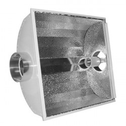 Réflecteur Xtracool V2 - 125 mm vitré et ventilé douille E40 pour HPS et MH 