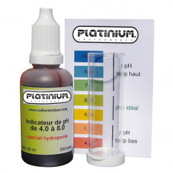Comprobador de líquido de pH de Prueba de pH Kit de 200 pruebas de Platino Instrumentos
