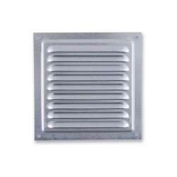 Rejillas de ventilación en la plaza de 150 mm - de Acero Galvanizado, Pantalla anti - insectos Winflex Ventilación