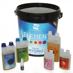 Pack de fertilizantes - Starter Pack Elemento de la Cultura Aero Hydro Coco - Vaalserberg