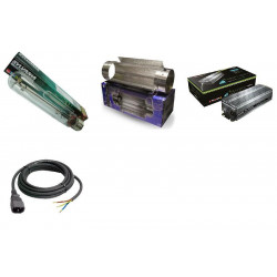 Kit Plug and play 600w Grolux Enfriar el tubo de 150 mm con cable