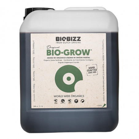 Fertilizante de Crecimiento Orgánico Crecer 5L - Biobizz Orgánica