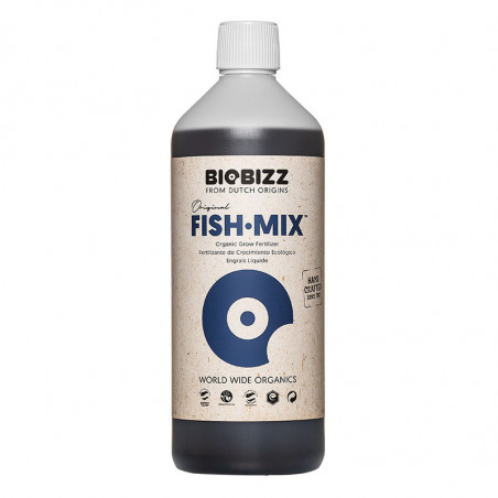 Fertilizante Orgánico, Pescado Mezcla de 1 litro de fertilizantes BioBizz emulsión de pescado orgánico