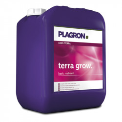 Fertilizante de Crecimiento de la tierra - Terra Crecer, de 10 litros de Plagron