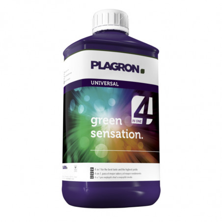 Plagron Green sensation 1 litro de activador de floración y de los principios activos y de los terpenos