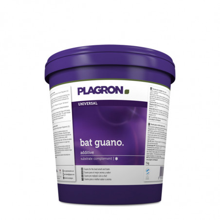 Plagron Guano de Murciélago 1 litro de fertilizante, el guano de murciélago